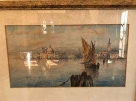 Maritime Heritage print. Hilton Head Island Shrimp boat. 