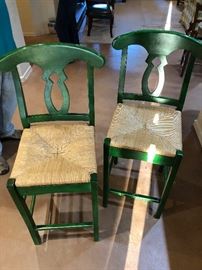 two beautiful chairs. 