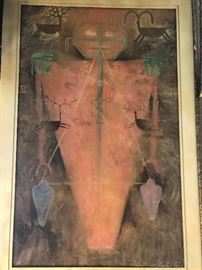 Pastel on paper by Vance  Larson