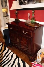 Buffet/server, mahogany by Thomasville, matching dining table and breakfront