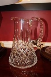 Crystal pitcher