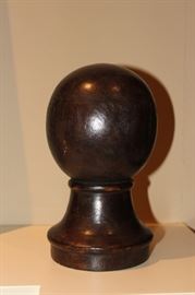 Another metal finial
