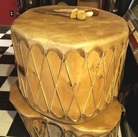 Tree trunk drum