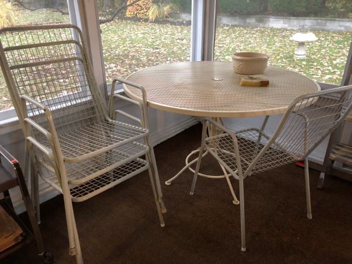 Patio Set - table and 4 Chairs