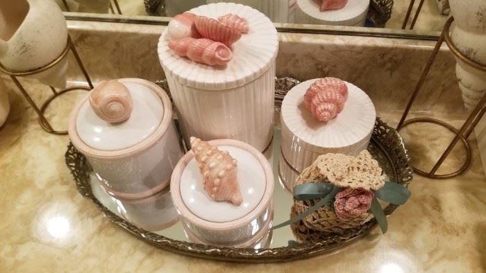 seashell containers