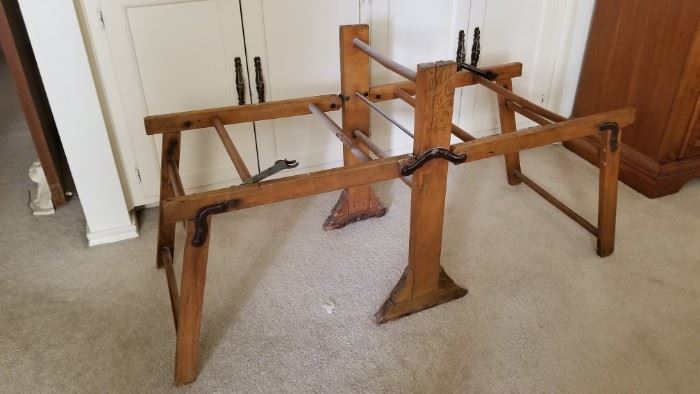 Lovell Manufacturing Company antique wringer rack