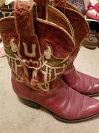Cat's Paw cowgirl boots - approx size 7.5