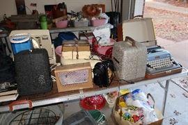 Typewriter, vintage electronics