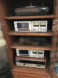 HI Fi Stuff. plus jbl large 4 way 15 inch spearkers nice!