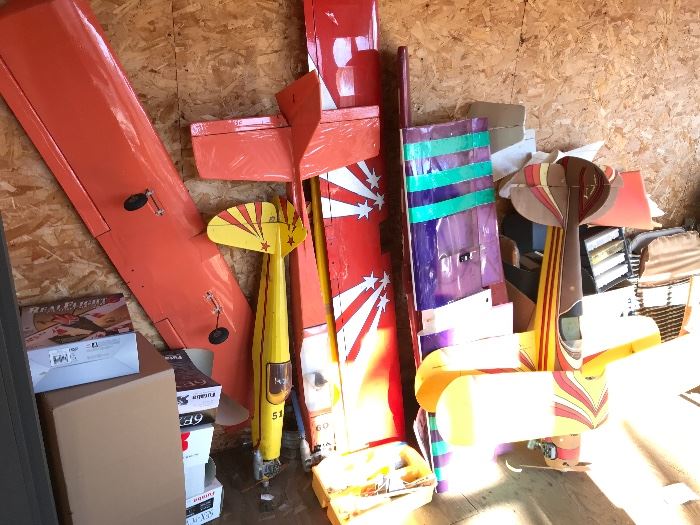 R/C Airplanes sold as a one  lot  