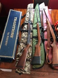 10 long guns one o/u 20ga  new in box. remington , winchester. stevens , Etc, over 10000 rounds of ammo shot shells etc, 