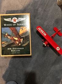 Die cast 1931 Stearman biplane