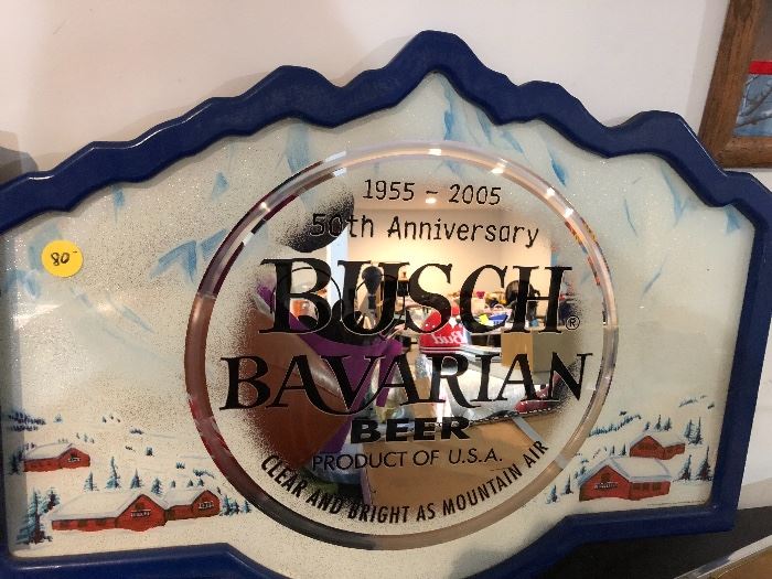 Rare Busch Bavarian mirror