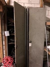 Metal storage cabinets