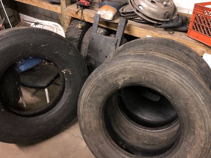 Tires new and used. Car and semi
