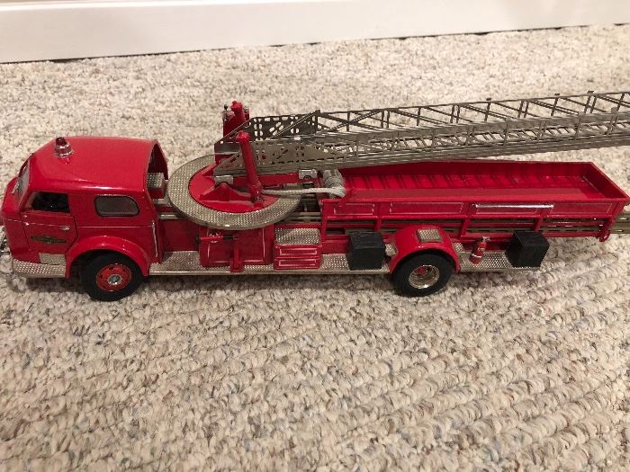 Danbury Mint fire truck with original box