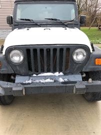 2004 Jeep 4x4. Manual speed