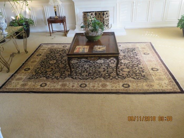 Persian rug handmade in the 60's with an antique design. The original purchase price was $11,000.