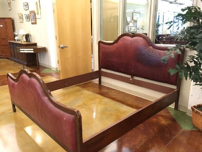 Leather Headboard