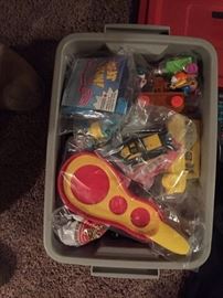 Vintage Unopened box of McDonald's Happy Meal toys.