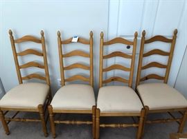 Ladderback Wooden Chairs https://ctbids.com/#!/description/share/63744