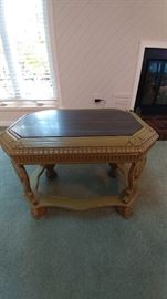 Marble Top End Table https://ctbids.com/#!/description/share/63781