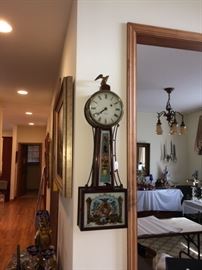 Tiffany & Co. Banjo Clock