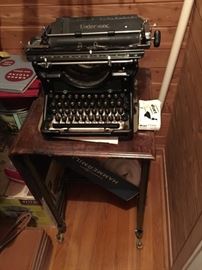 antique typewriter
