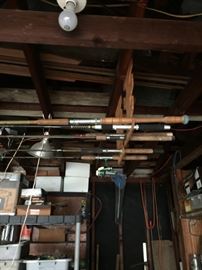 fishing poles