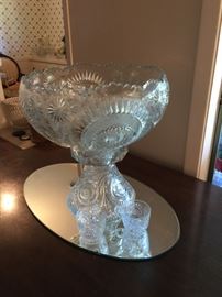Punch bowl set