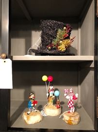 Ron Lee Clown Sculptures