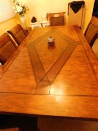 dining table for (6) with leaves