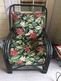 #63	Painted Bamboo/Wood Chair	 $50.00 
