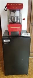 Mini Frig and Popcorn Popper