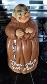Twin Winton Monk Cookie Jar