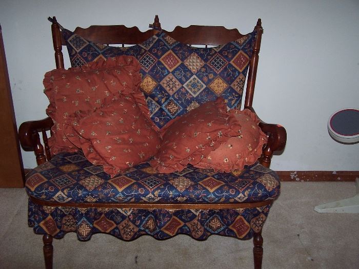 Early American Love Seat