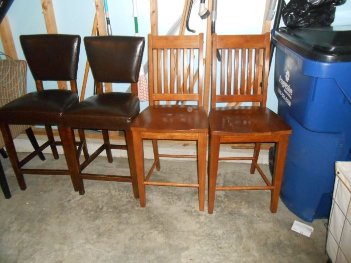 ITEMS IN GARAGE ----- Bar stools