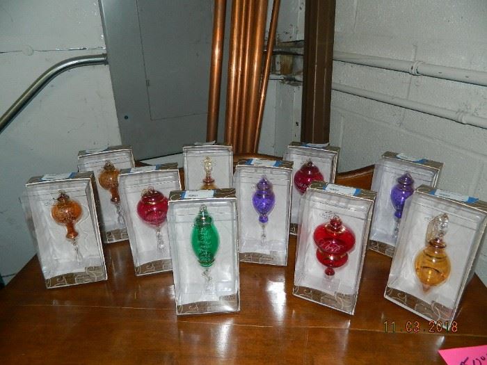glass ornaments