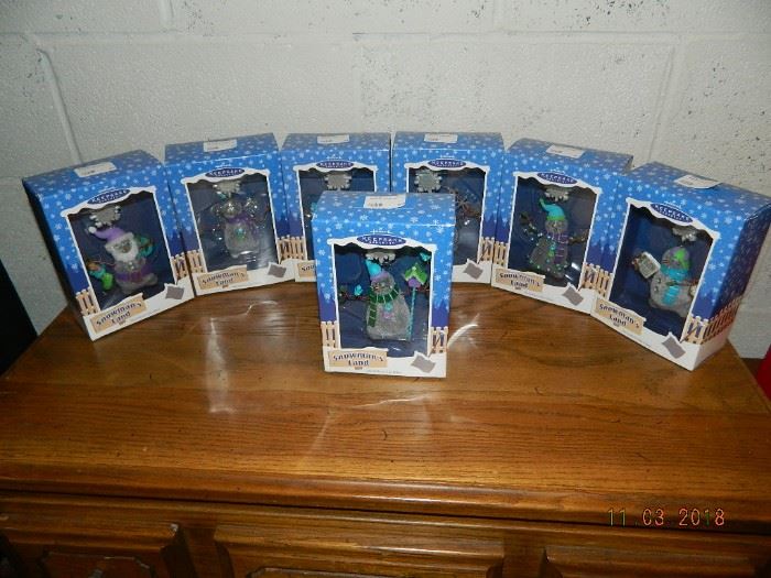 snowmen ornaments