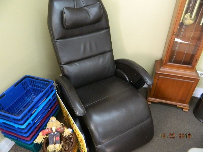 leather recliner