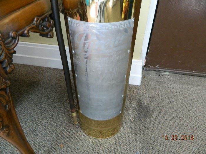 brass fire extinguisher