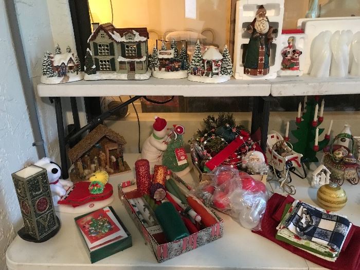 Misc, christmas items 