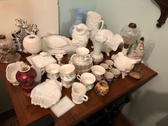 Milk glass