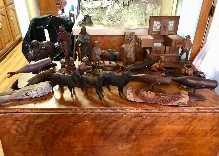Wood carvings