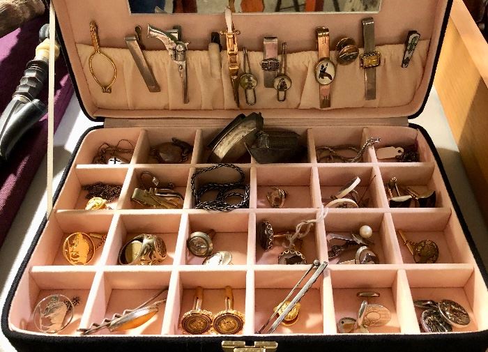 Cuff links & tie tacks
