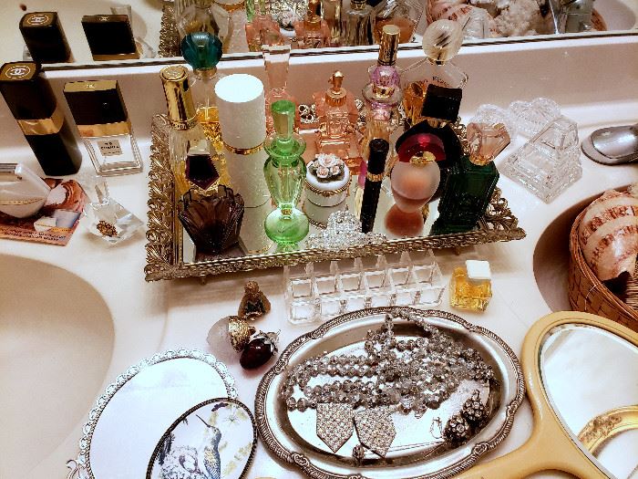 Perfume bottles, mirrors - some of these items may have sold