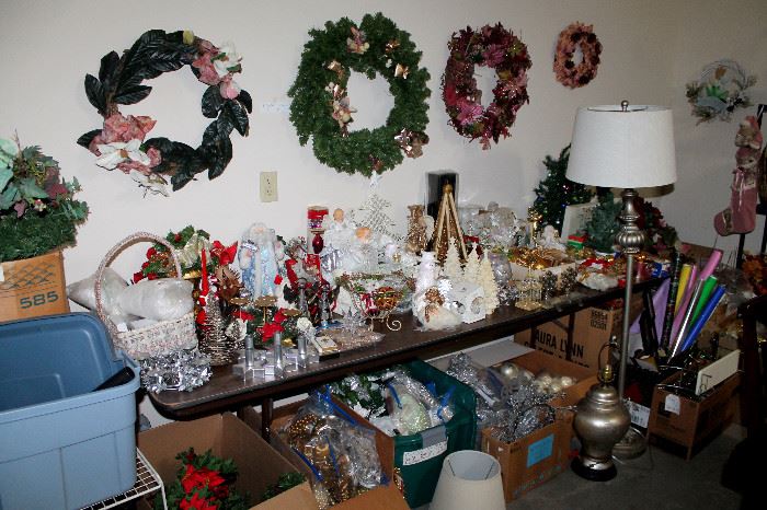 Tons of great Christmas decor!!! - some of these items may have sold