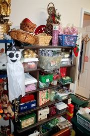 Christmas and Halloween decor - some of these items may have sold