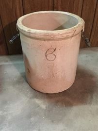 6 Gallon Buckeye Pottery Co. Crock