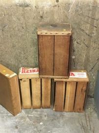 Vintage Wooden Fruit Boxes